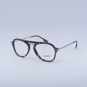 🕶️ New Burberry BE2377 3966 Eyeglasses - Check Brown Frame 53mm